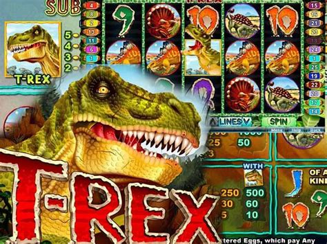 free slot machine games t rex